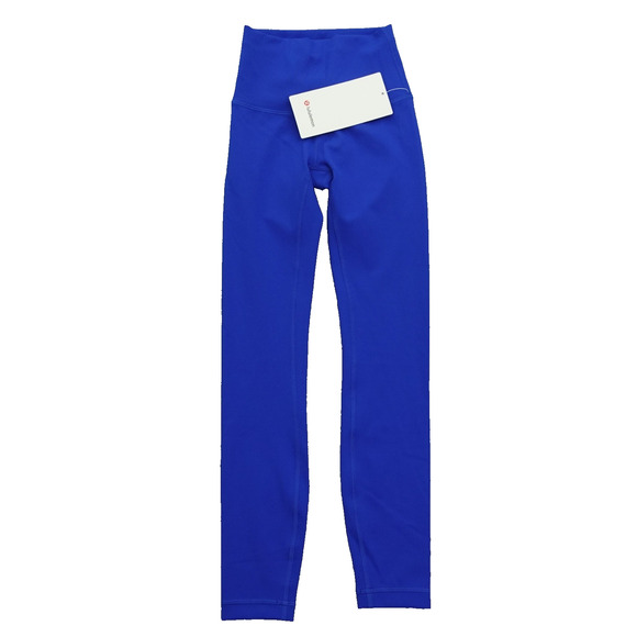 New Lululemon Legging Size 0 Wunder Train HR Tight 28" GLCT Galactic Cobalt $98 - Picture 1 of 8